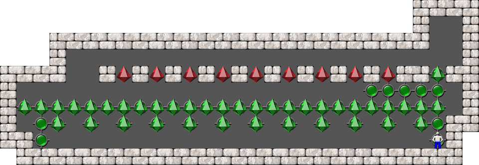 Sokoban Chuchubi 11 level 50